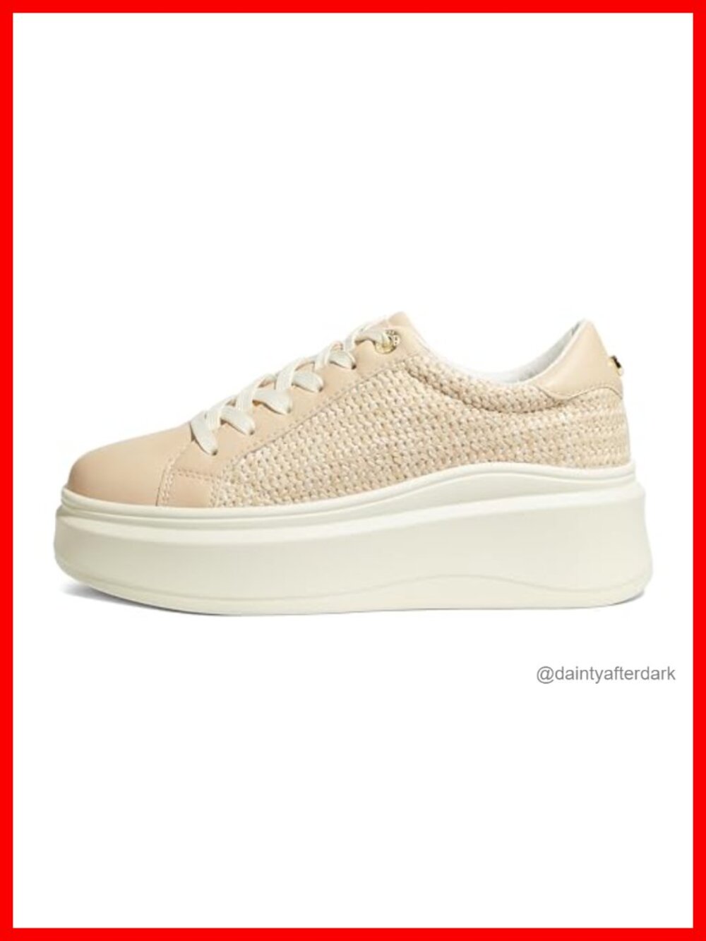 Women's Platform Fashion Sneakers Thick Sole Lace-Up 2.6" Heel